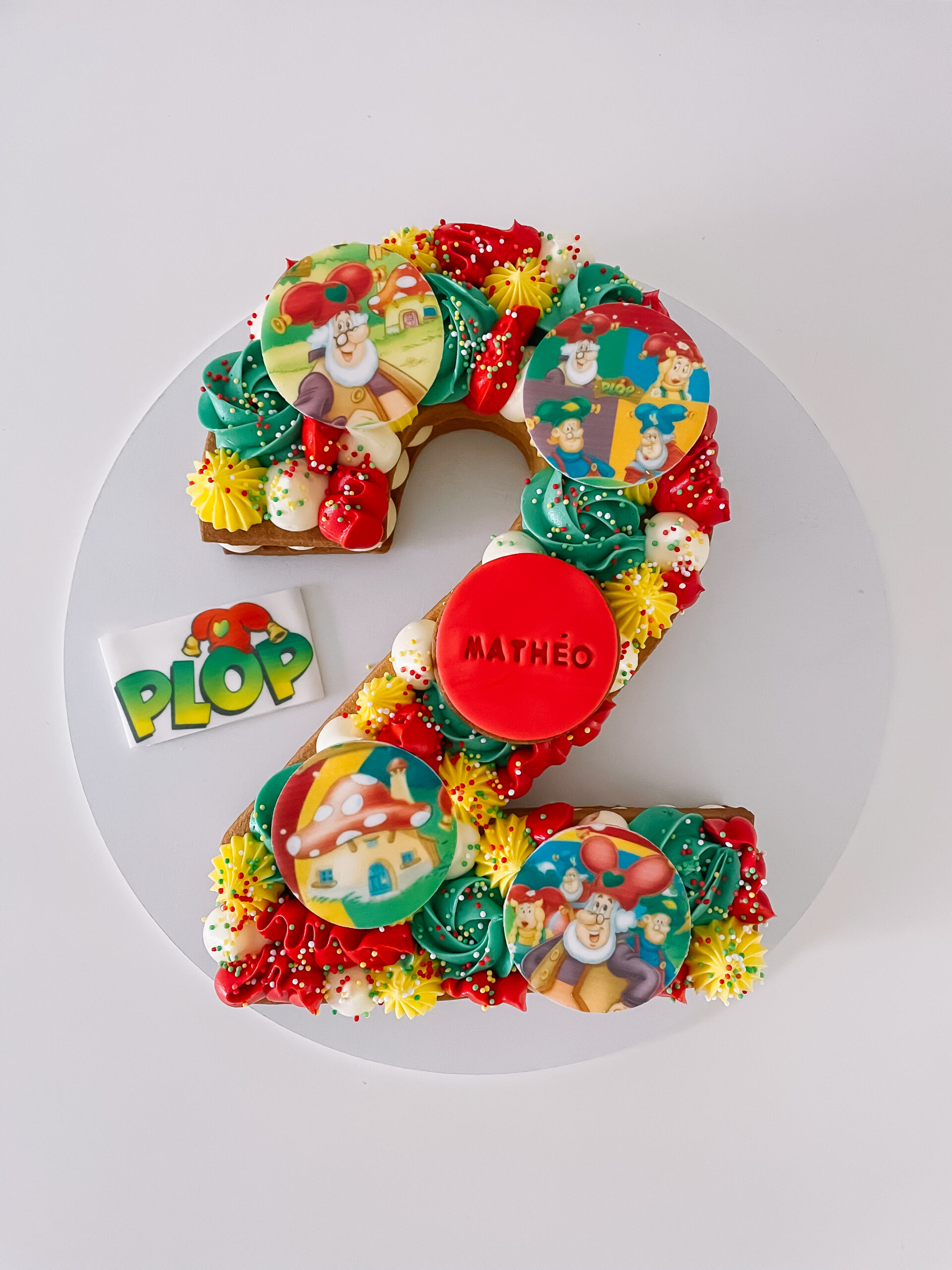 Cijfertaart Koek - Afbeelding 4