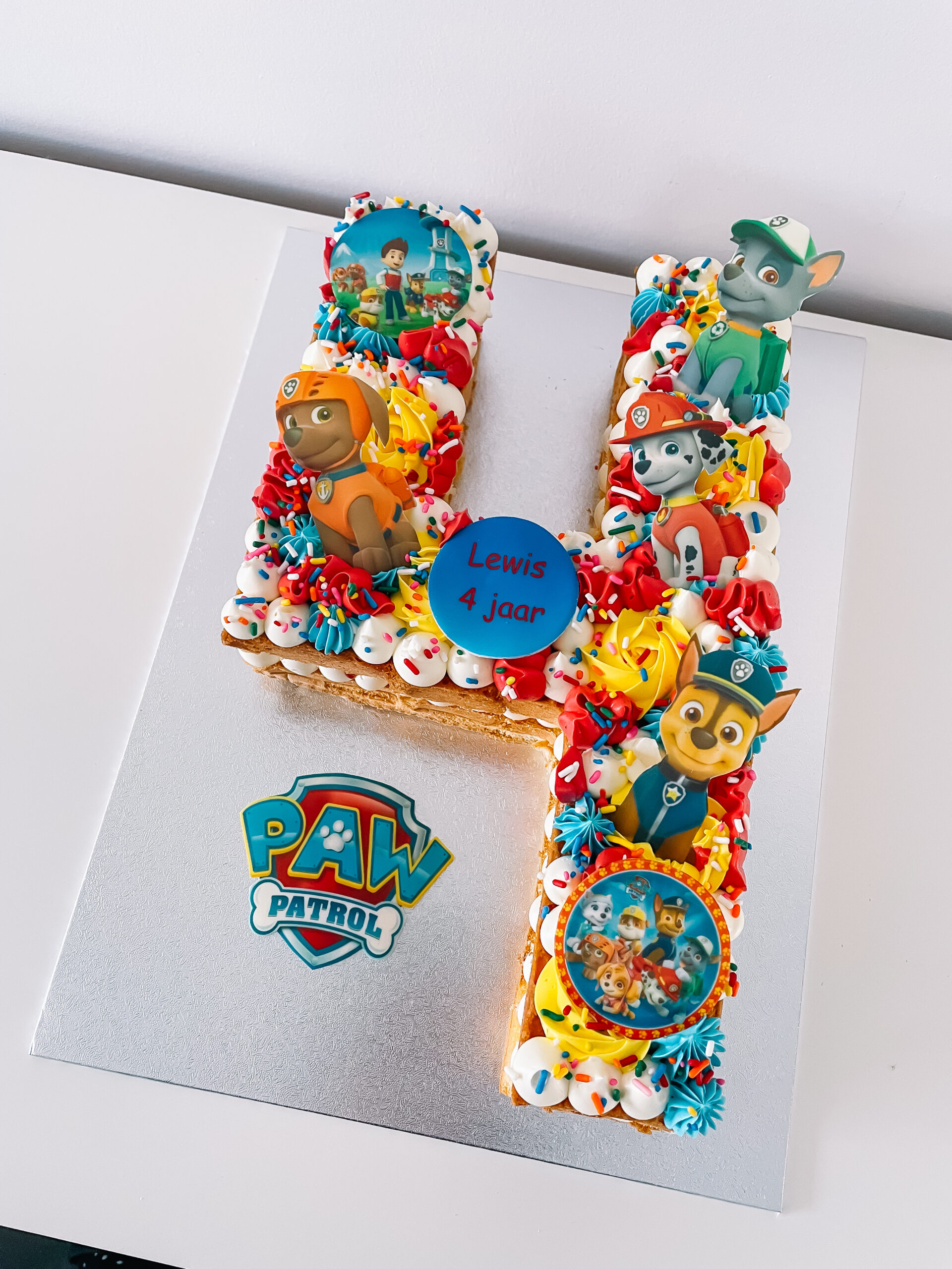 Cijfertaart Cake - Afbeelding 12