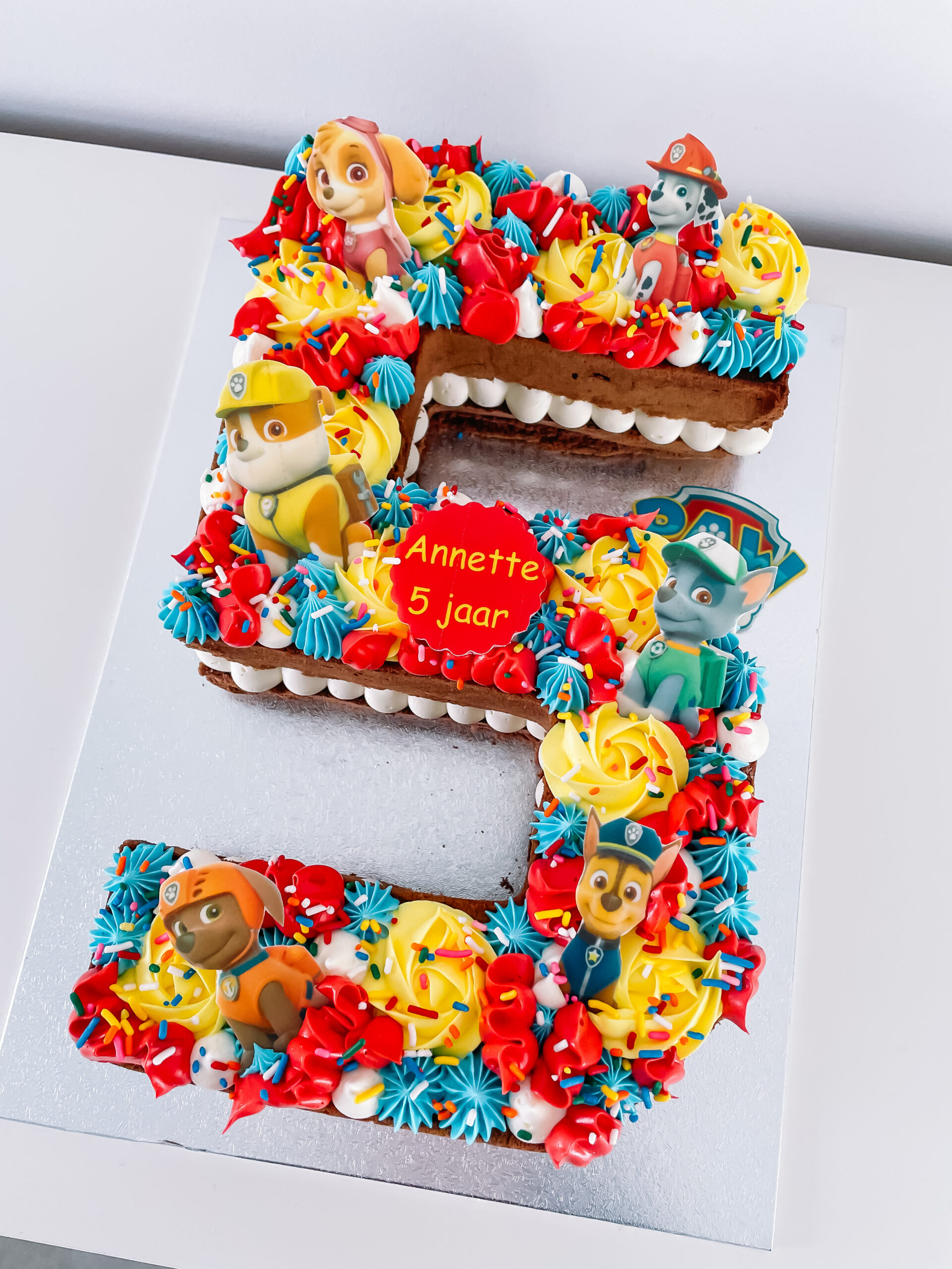 Cijfertaart Cake - Afbeelding 7