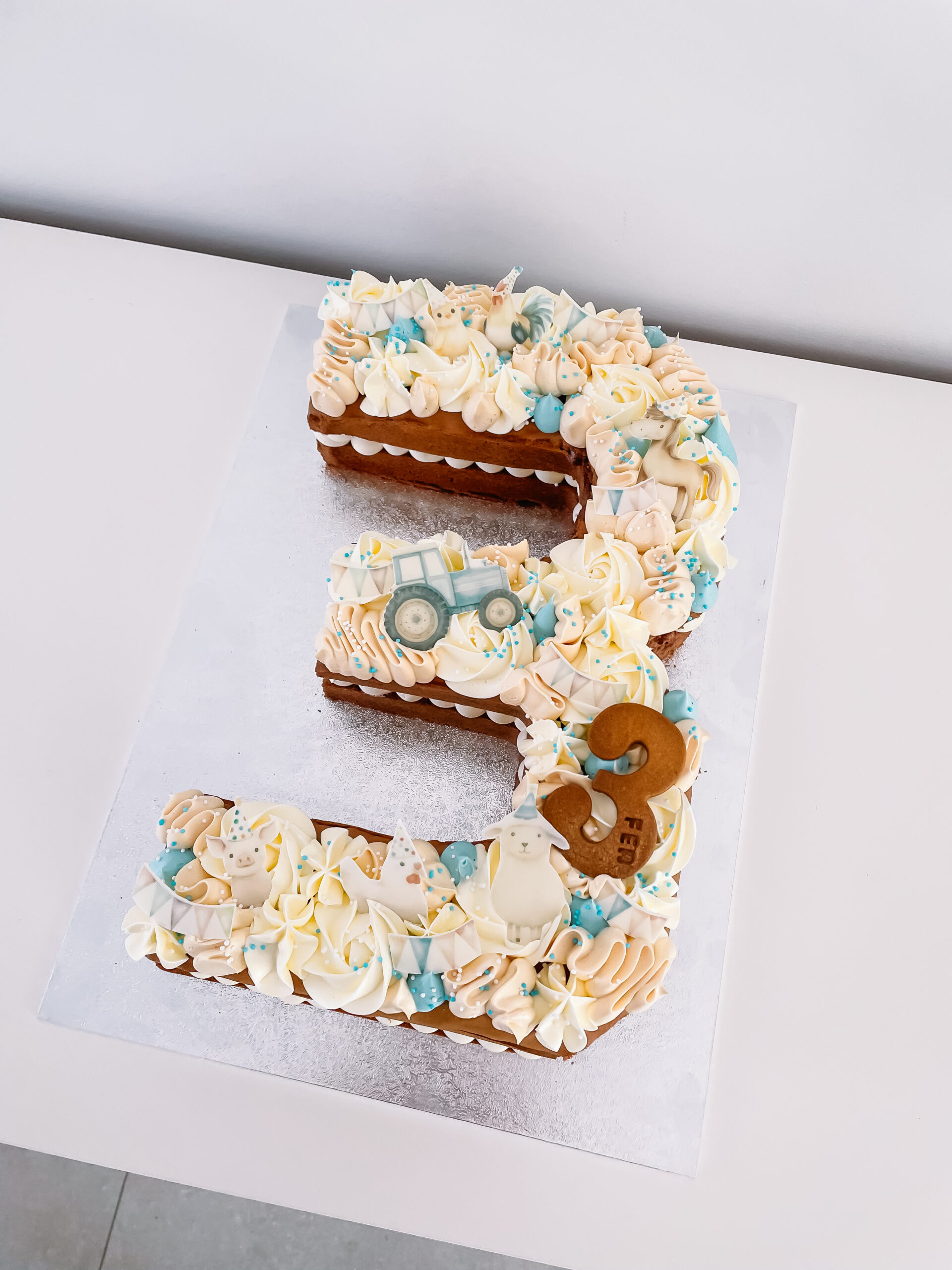 Cijfertaart Cake - Afbeelding 15
