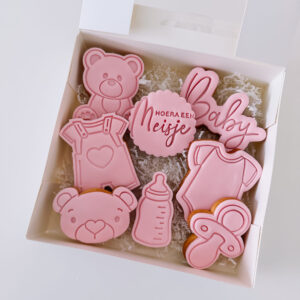 Thema doosjes fondant koekjes